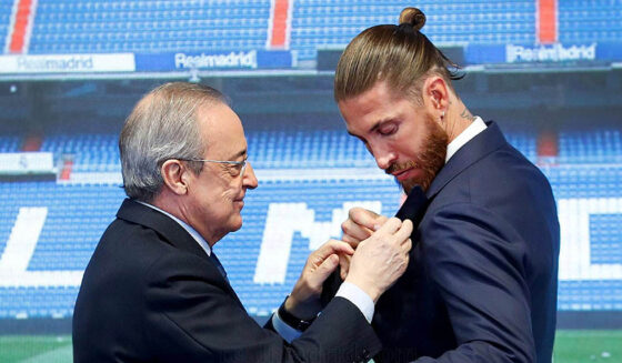 Florentino Pérez und Sergio Ramos
