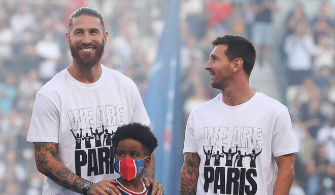 Sergio Ramos Lionel Messi