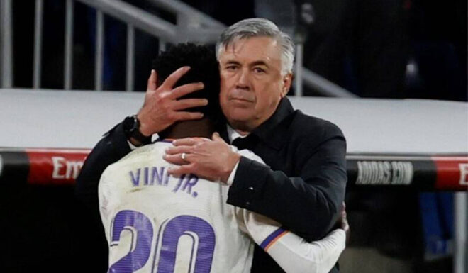 Carlo Ancelotti Vinicius