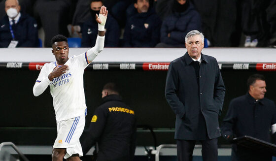 Carlo Ancelotti Vinicius Junior