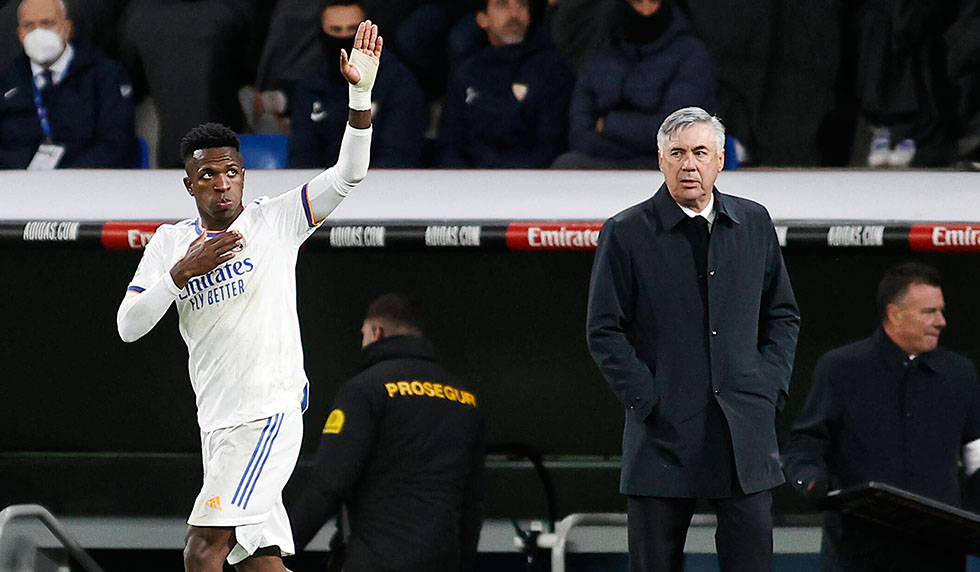 Carlo Ancelotti Vinicius Junior