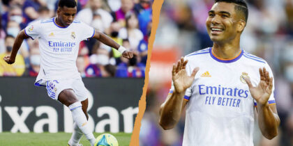 Rodrygo und Casemiro