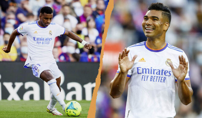 Rodrygo und Casemiro