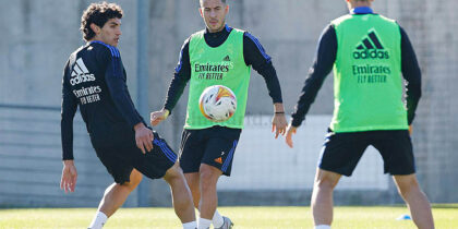 Real Madrid Training Hazard Vallejo