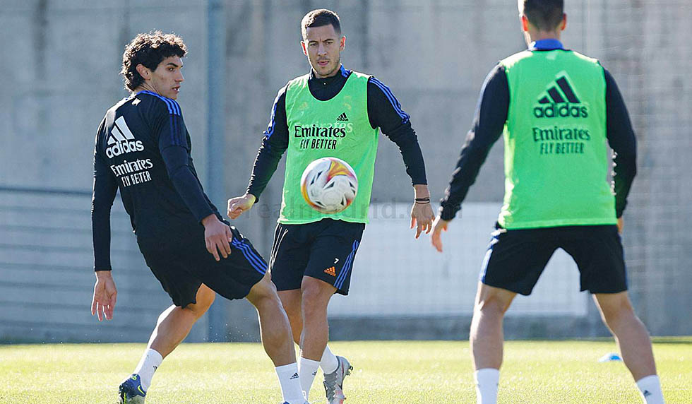 Real Madrid Training Hazard Vallejo