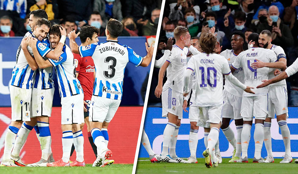 Real Madrid und Real Sociedad