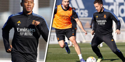 training alaba hazard carvajal