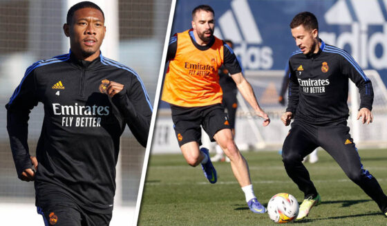 training alaba hazard carvajal training alaba hazard carvajal