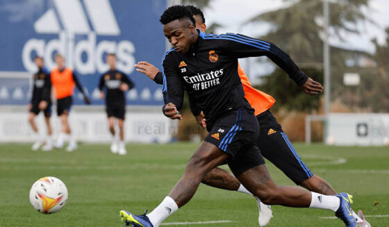 Vinícius Júnior training vinicius