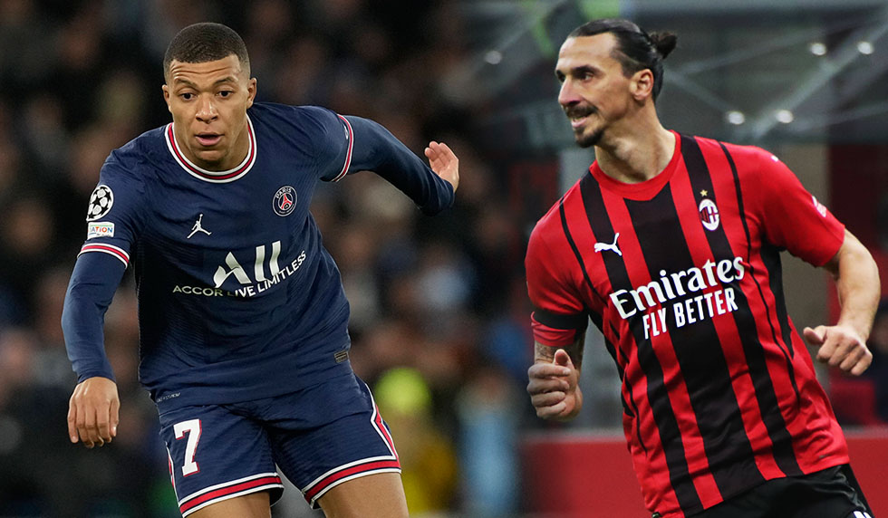 Kylian Mbappé Zlatan Ibrahimovic