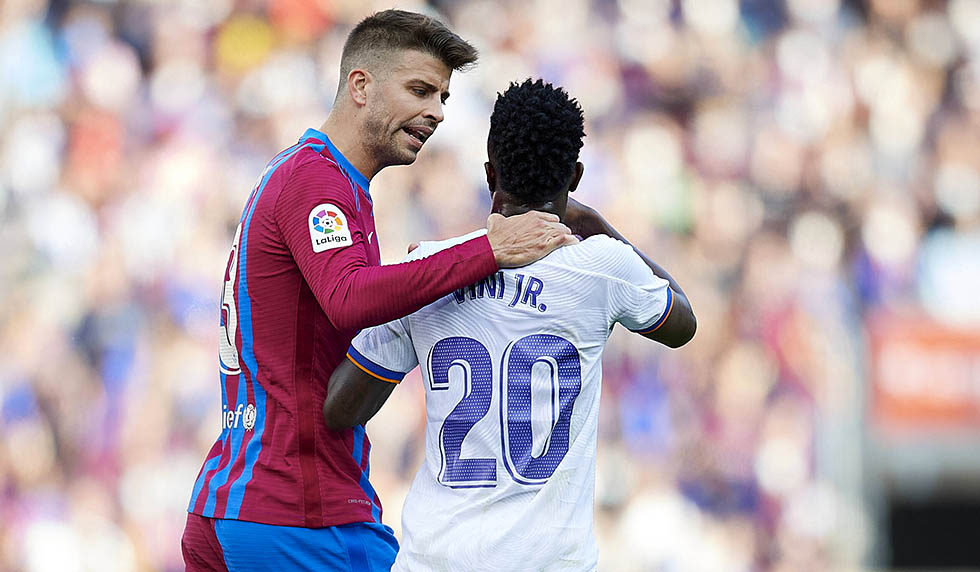 Piqué und Vinícius