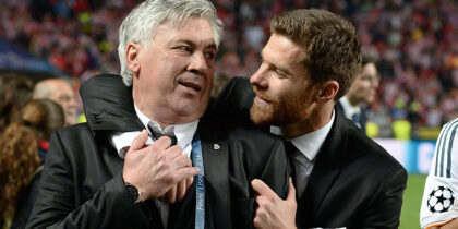 Xabi Alonso Carlo Ancelotti