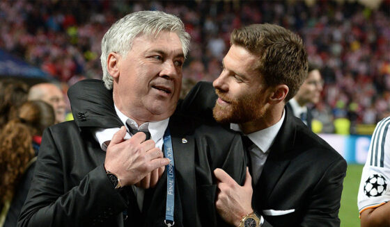 Xabi Alonso Carlo Ancelotti