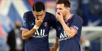 Angel Di Maria Lionel Messi