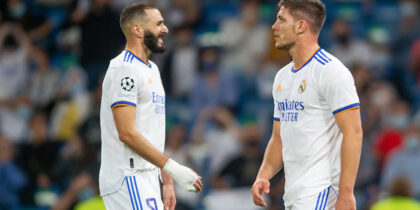 Karim Benzema Luka Jovic Real Madrid