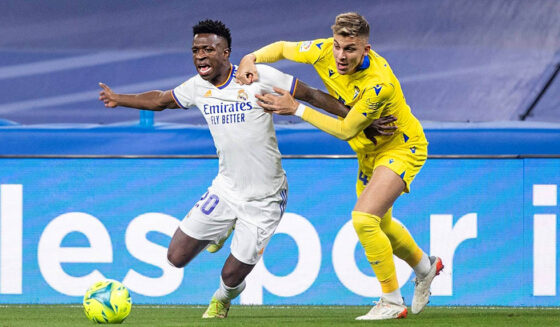 Vinícius gegen Cádiz