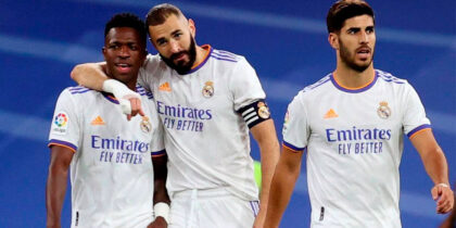 Karim Benzema Marco Asensio Vinicius Real Madrid