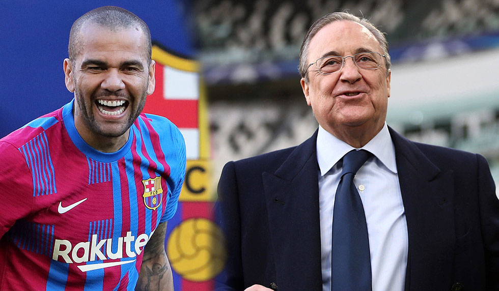 Dani Alves Florentino Pérez