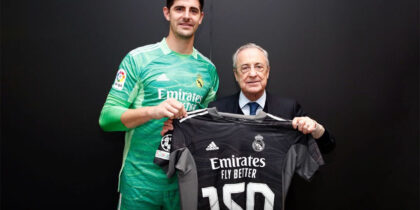 thibaut courtois florentino perez