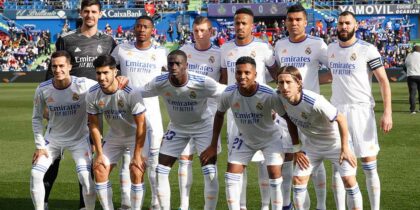 Real Madrid Aufstellung Team Foto