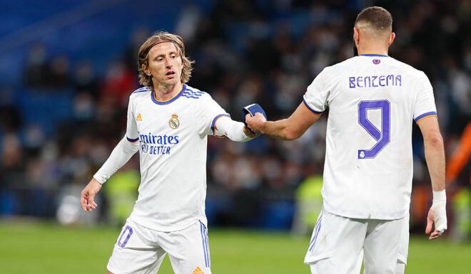 Modric und Benzema Modric und Benzema