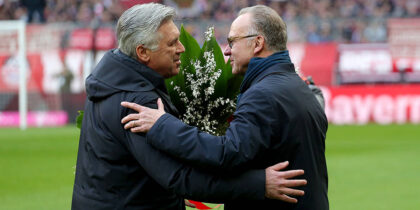 FC Bayern Carlo Ancelotti Karl Heinz Rummenigge