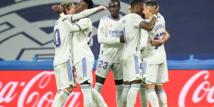 Real Madrid FC Valencia Jubel