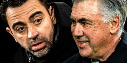 Xavi Hernandez Carlo Ancelotti