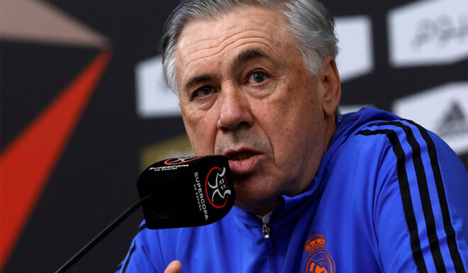 Carlo Ancelotti Real Madrid