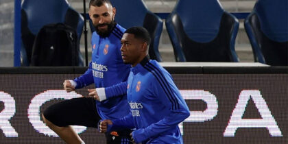 David Alaba Karim Benzema Real Madrid