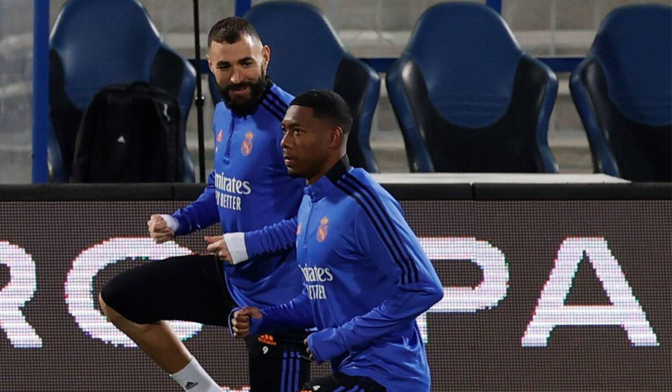 David Alaba Karim Benzema Real Madrid