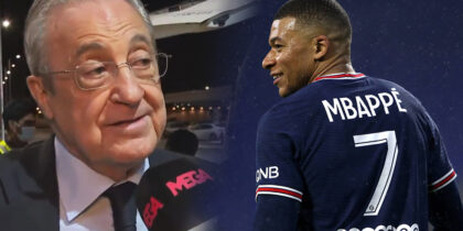 Florentino Perez Kylian Mbappe