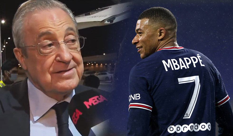 Florentino Perez Kylian Mbappe