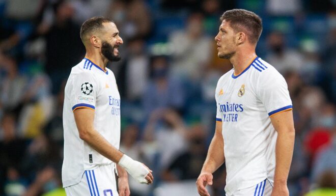 Karim Benzema Luka Jovic