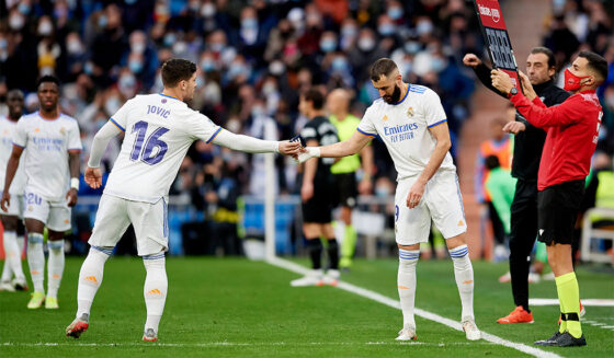 Karim Benzema Luka Jovic
