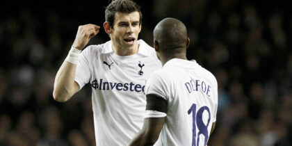 Gareth Bale Jermaine Defoe