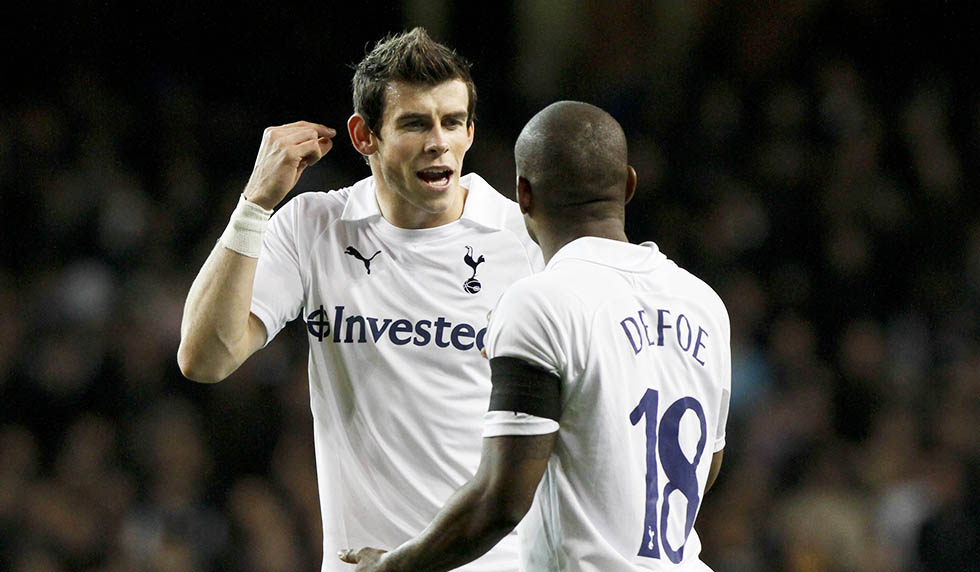 Gareth Bale Jermaine Defoe