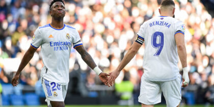 Vinicius Junior Karim Benzema Real Madrid