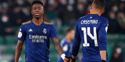 Vinicius Casemiro Real Madrid
