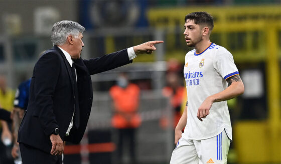 Fede Valverde Carlo Ancelotti Real Madrid