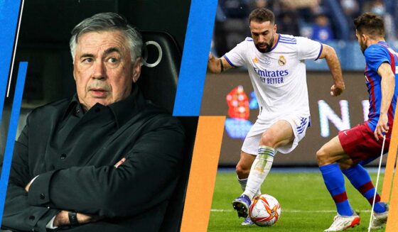 Carlo Ancelotti Daniel Carvajal