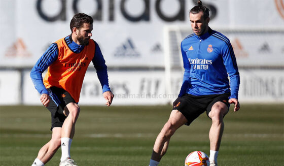 Gareth Bale Real Madrid Training