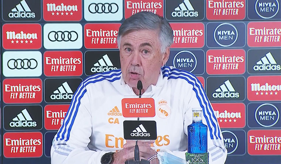 Carlo Ancelotti Real Madrid