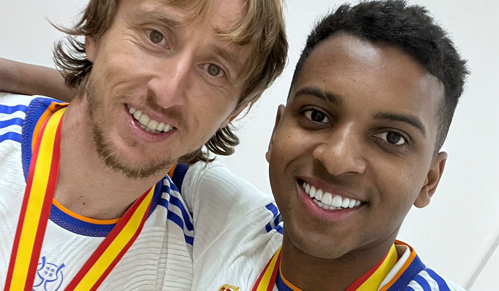 luka modric rodrygo real madrid