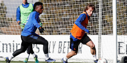training modric vinicius rmcom