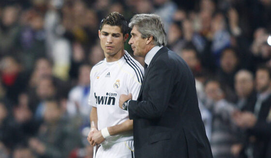 Cristiano Ronaldo Manuel Pellegrini Real Madrid
