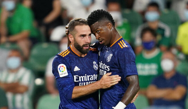 Daniel Carvajal Vinicius Real Madrid