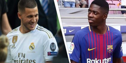Eden Hazard Ousmane Dembélé