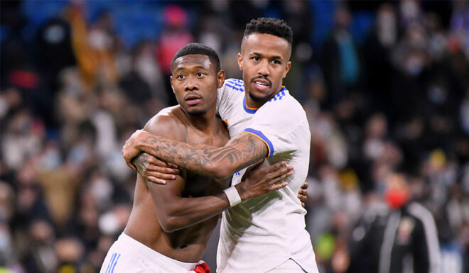 Eder Militao David Alaba Real Madrid