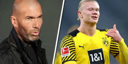 Zinédine Zidane Erling Haaland BVB Real Madrid
